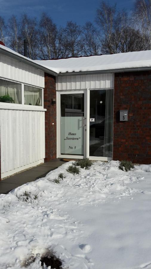 Seestern - Ferienhaus Am Quendorfer See Schuttorf Bagian luar foto