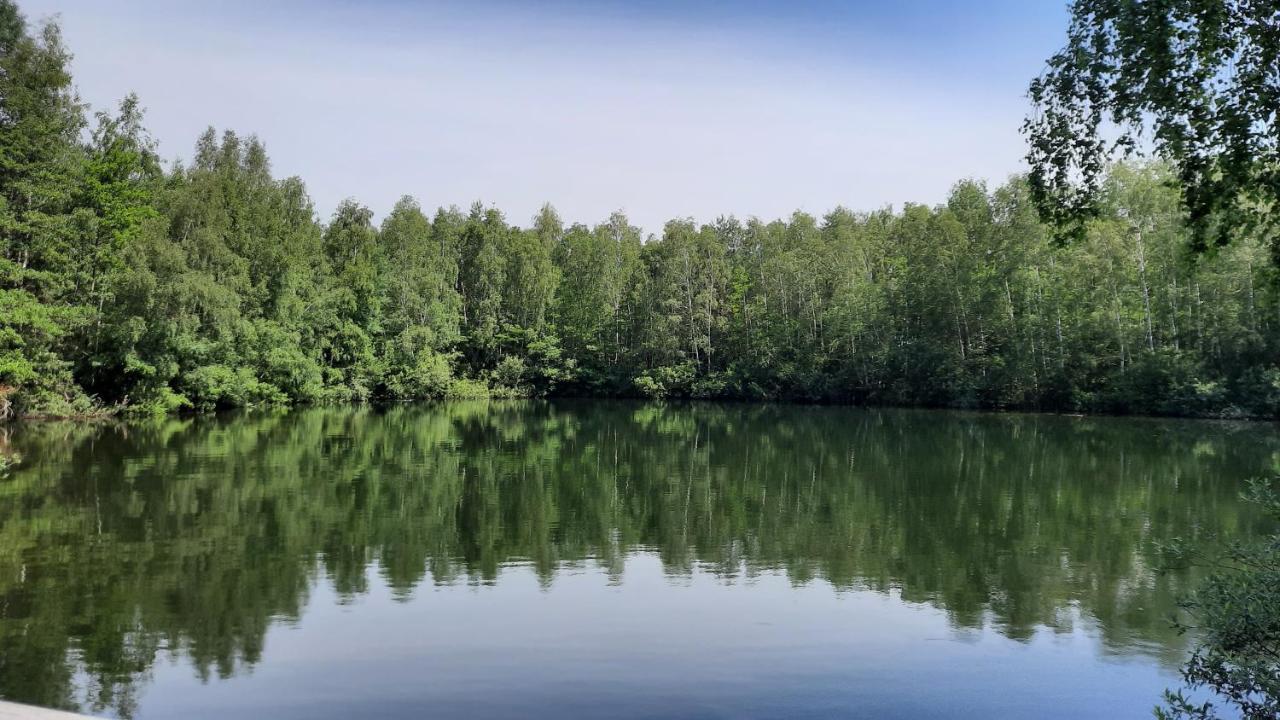 Seestern - Ferienhaus Am Quendorfer See Schuttorf Bagian luar foto